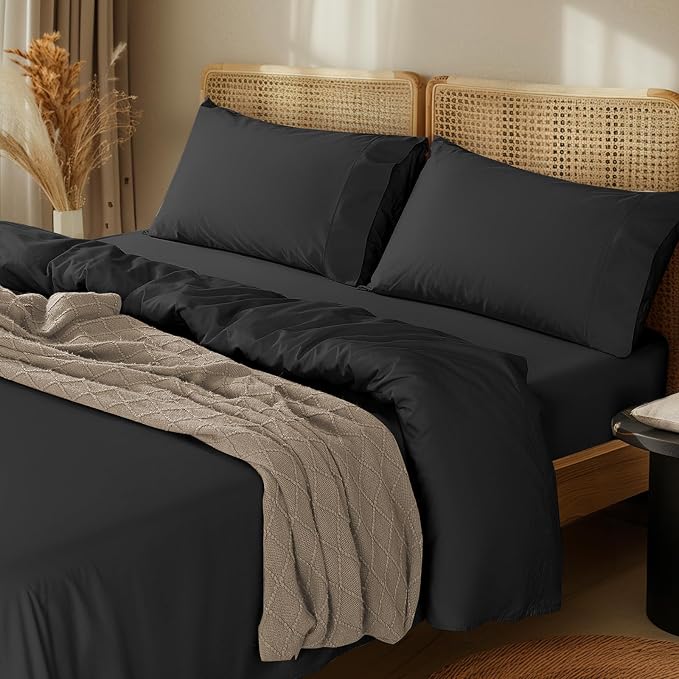LBRO2M 1000 Thread Count 100% Egyptian Cotton Sheets Set Twin XL, 3 Piece Sets by LBRO2MBedding
