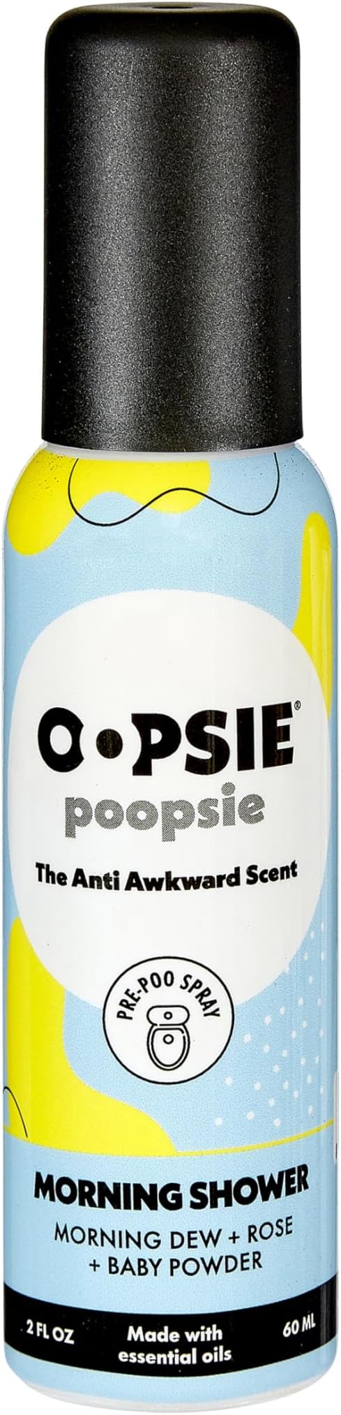 Oopsie Poopsie Toilet Spray, Travel Essentials, Each Up to 300 Uses, On-The-Go by OopsiePoopsie