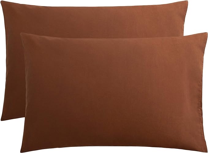 FLXXIE Pillow Cases Queen, Soft Microfiber Pillow Covers by FLXXIE