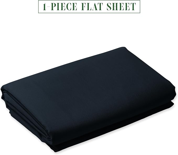 Elegant Comfort Wrinkle-Free 1500 Premier Hotel Quality 1-Piece Flat Sheet - Image 2