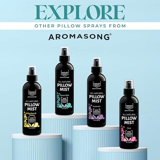 Aromasong Rose Pillow Spray for Sleeping - Image 6
