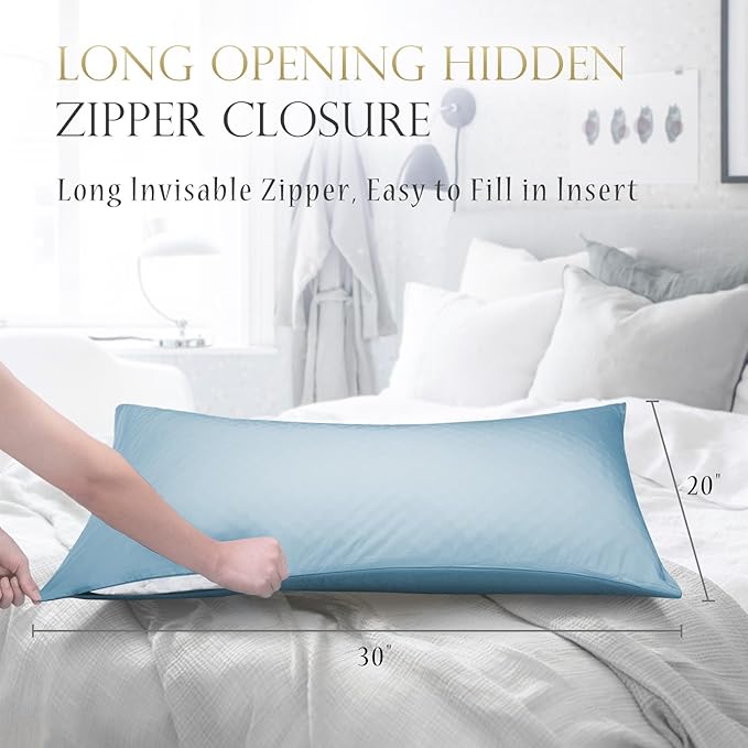 Cooling Crescent Pillow Cases Queen Size Set of 2 - Image 5