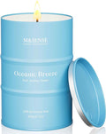 M&SENSE Oceanic Breeze Scented Candles Summer Soy Candle, Beach Candles Scented by MSENSE