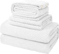 Soft Bath Towel Set of 4, Extra Large Microfiber Towels 35x70 in, Bath Towel by BESTCHOICEFORYOU%EF%BC%81