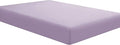 Sfoothome Twin Lavender Fitted Sheet Only, Wrinkle Free by Sfoothome