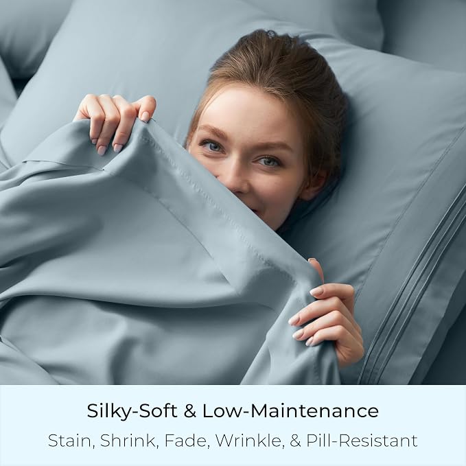 Mellanni Queen Size Flat Sheet - Image 5