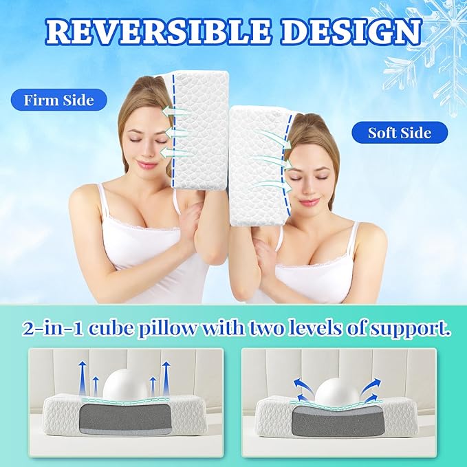 HARBOREST Cooling Cube Pillow - Image 4