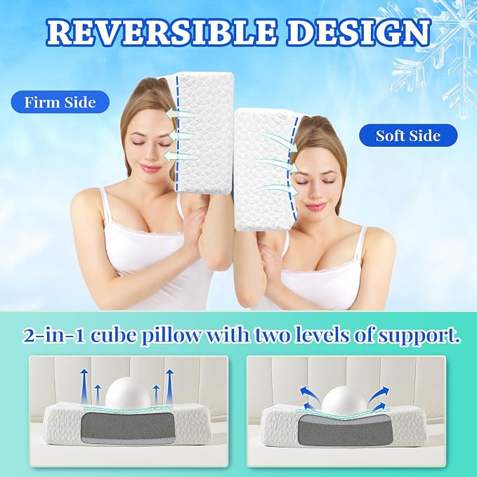 HARBOREST Ice Cube Cooling Pillow - Image 4