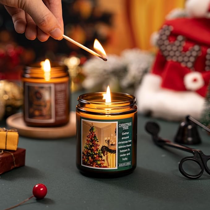 Auelife Christmas EVE Soy Candle - Image 3