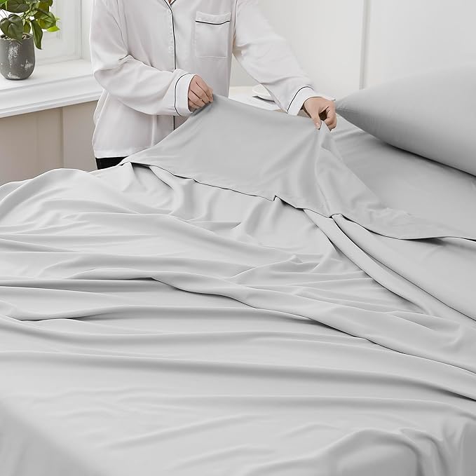 Sweet Home Collection Queen Flat Sheet - Image 4