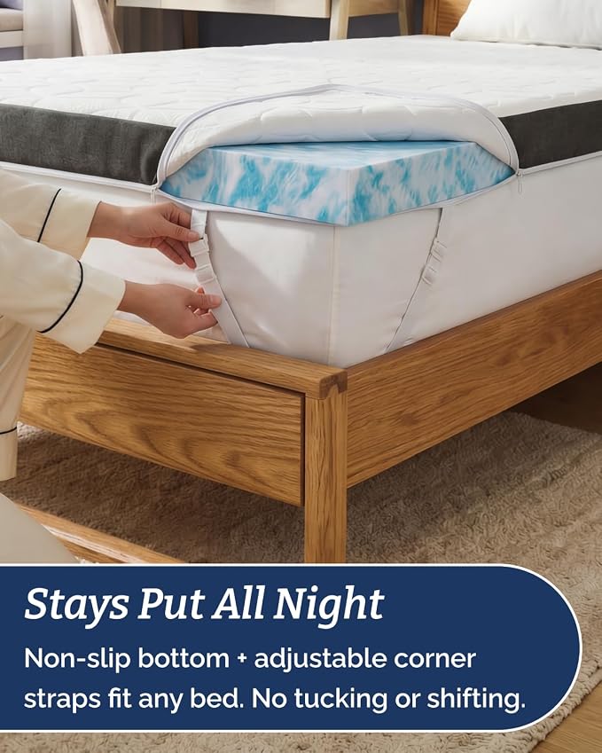 Memory Foam Mattress Topper - Image 6