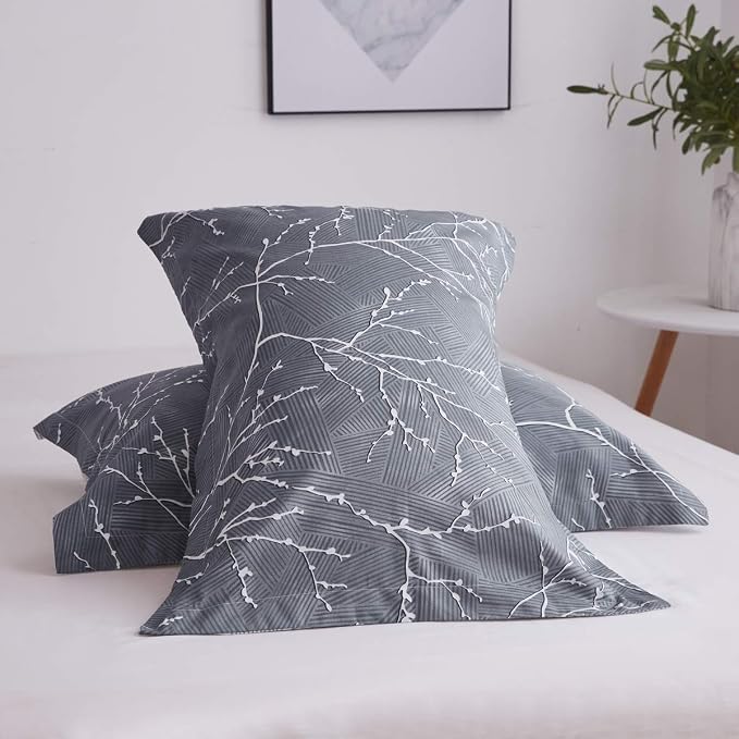 OAITE Duvet Cover Set, 100% Cotton Comforter Cover - Image 4