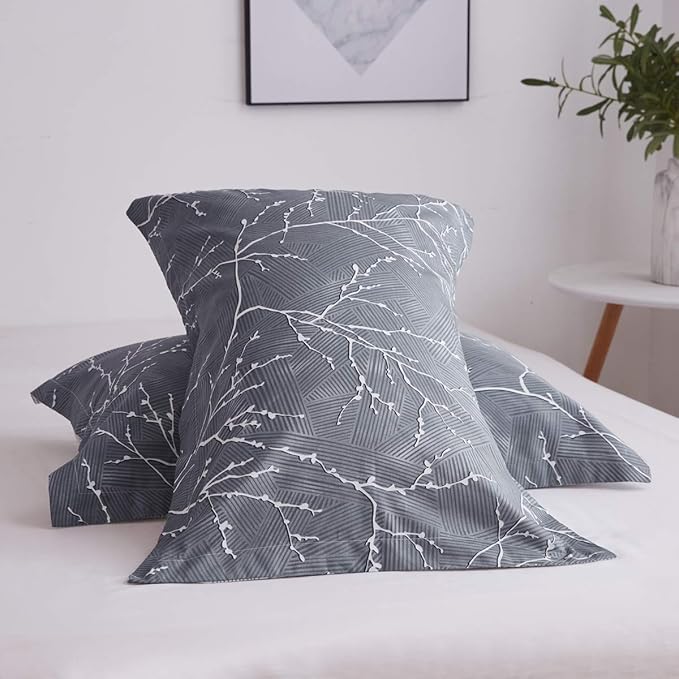OAITE Duvet Cover Set, 100% Cotton Comforter Cover - Image 3