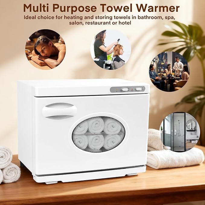 Yofuly Hot Towel Warmer, 23L Professional Spa Towel Heater Cabinet - Image 5