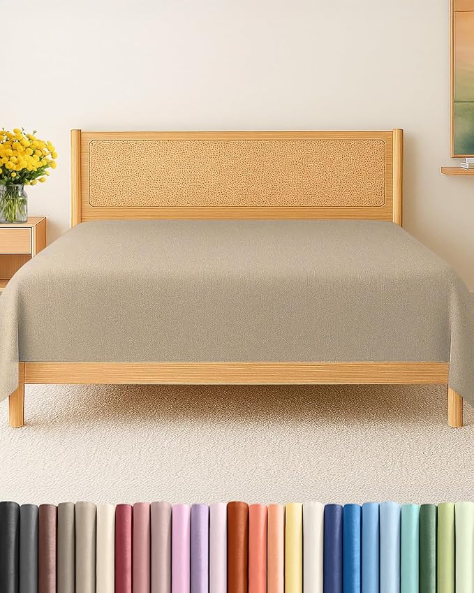 Cal King Size Flat Sheet by CGKUnlimited