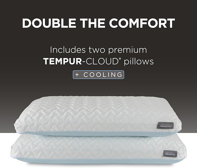 Tempur-Pedic TEMPUR-Cloud® + Cooling Pillow, King - Image 14