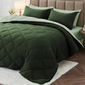 MUXHOMO 7 Pieces California King Comforter Set, Reversible Bed in a Bag Cal by MUXHOMO