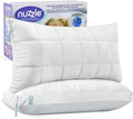 Nuzzle Pillows King Size Set of 2 Cooling Adjustable Pillows by Nuzzlepillow
