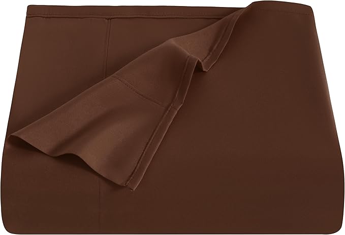 NTBAY Twin Extra-Long Flat Sheet Only by NTBAY