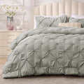 BEDELITE Grey King Size Comforter Set by BEDELITE