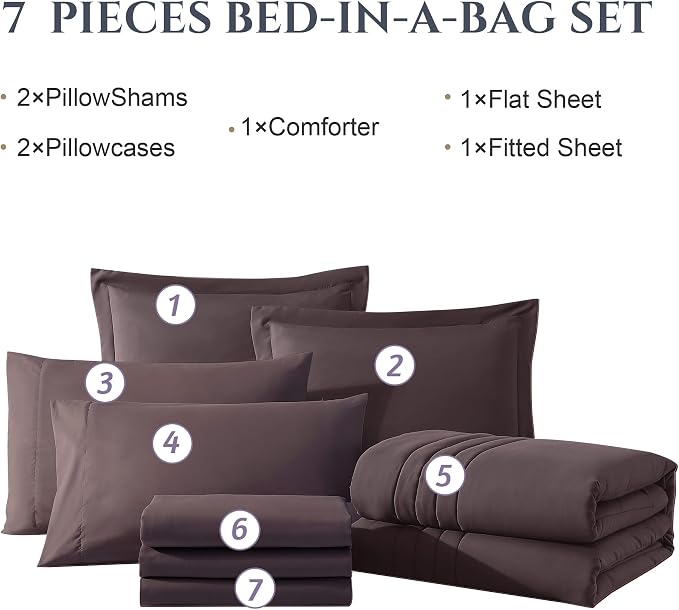 Monbix Queen Comforter Set - Image 7