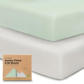 KeaBabies 2-Pack Organic Crib Sheets by KeaBabies