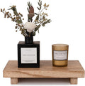 zoocatia Small Wood Tray Pedestal Stand Farmhouse Bathroom Decor Decorative by zoocatia