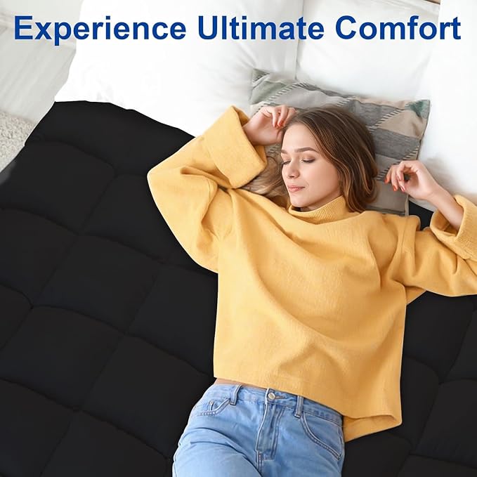 KAYFIA TwinXL Mattress Topper, Extra Thick Mattress Pad Cover - Image 5