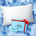 Ice Cooling Pillowcase for Hot Sleepers, Instantly Cool, Stays Cold All Night by Rifens