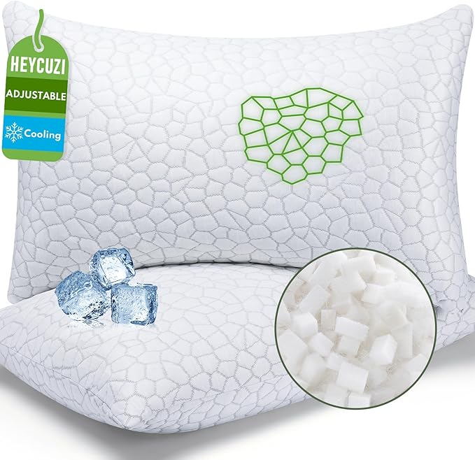 Pillows Queen Size Set of 2 by HEYCUZI