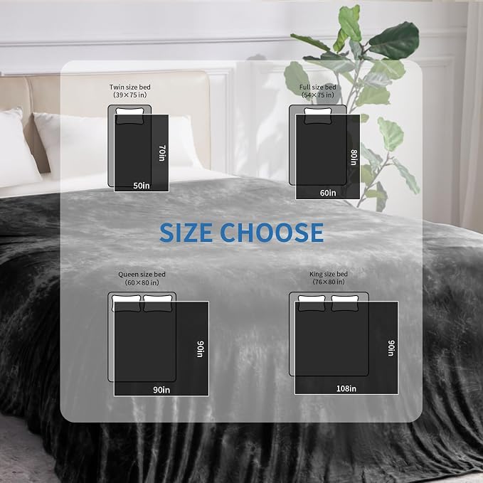 Guohaoi Cooling Blanket for Hot Sleepers and Night Sweats, Decortive Tie Dye - Image 4