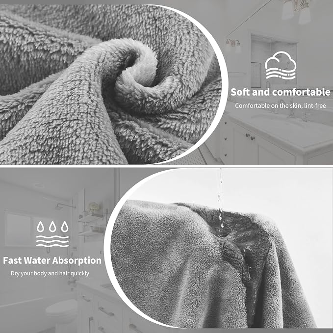 Bath Wrap Towels for Women – Adjustable Spa Shower Wrap - Image 4