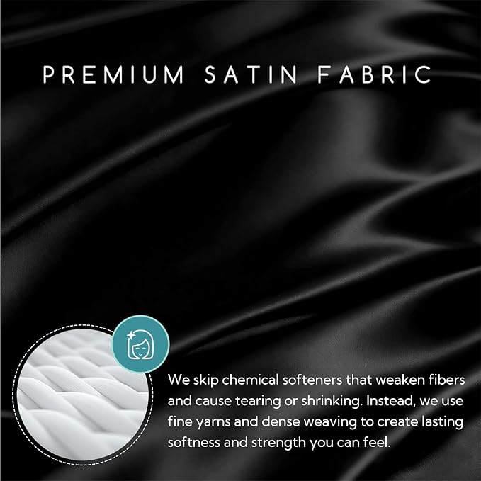 MR&HM Satin Sheets Full Size - Image 2
