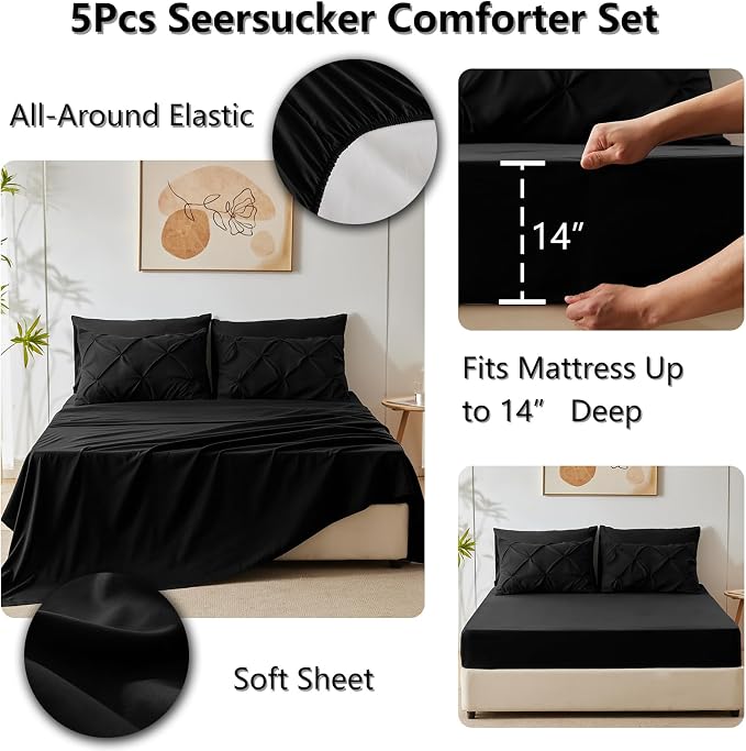 CozyLux Twin Comforter Set - Image 6