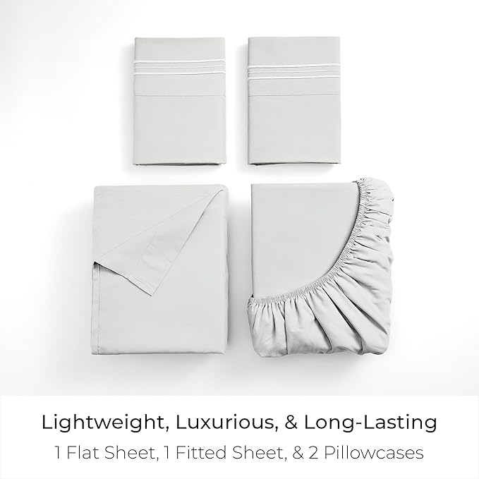 Mellanni California King Sheets Set - Image 3