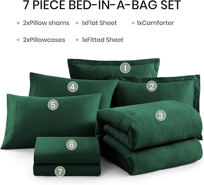 Monbix Queen Comforter Set - Image 7