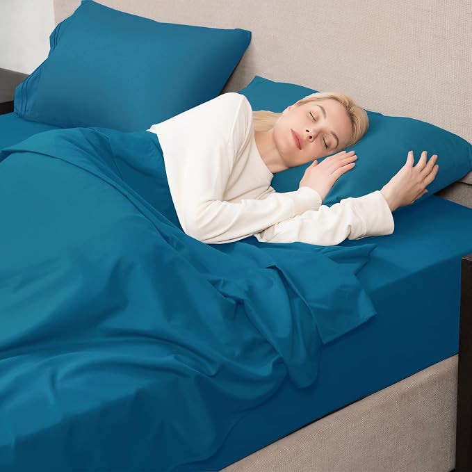Mejoroom King Size Bed Sheet Set - Image 6