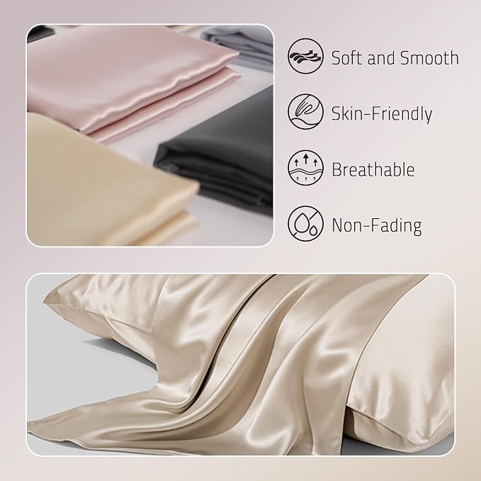 Gabire Mulberry Silk Pillow Case - Image 2