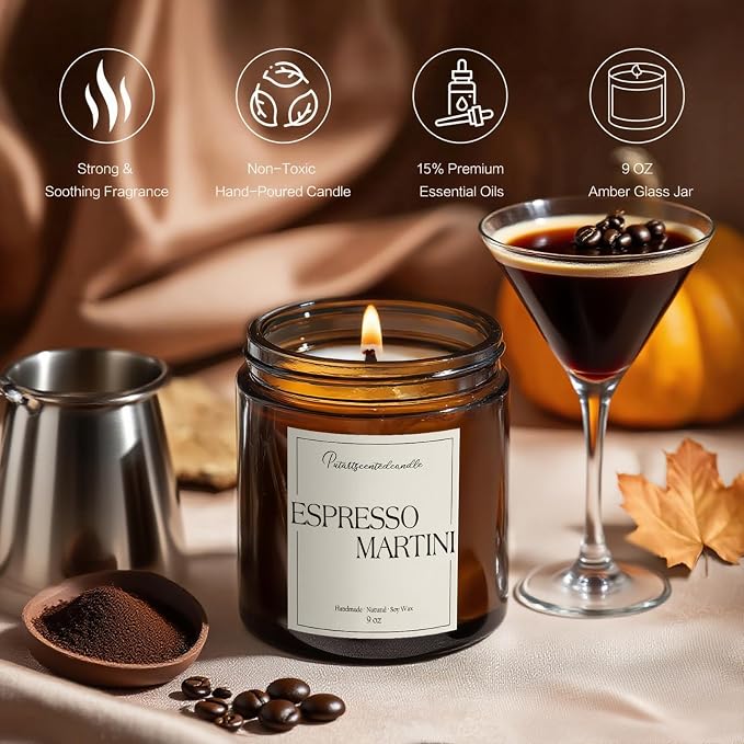 Espresso Martini Highly Scented Candles - Image 2