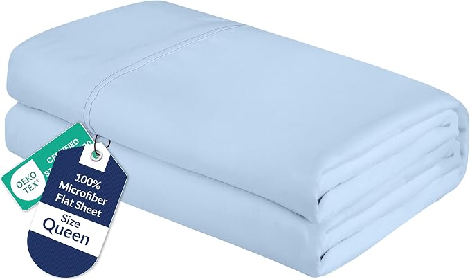Royale Linens Queen Flat Sheet by ROYALELINENS