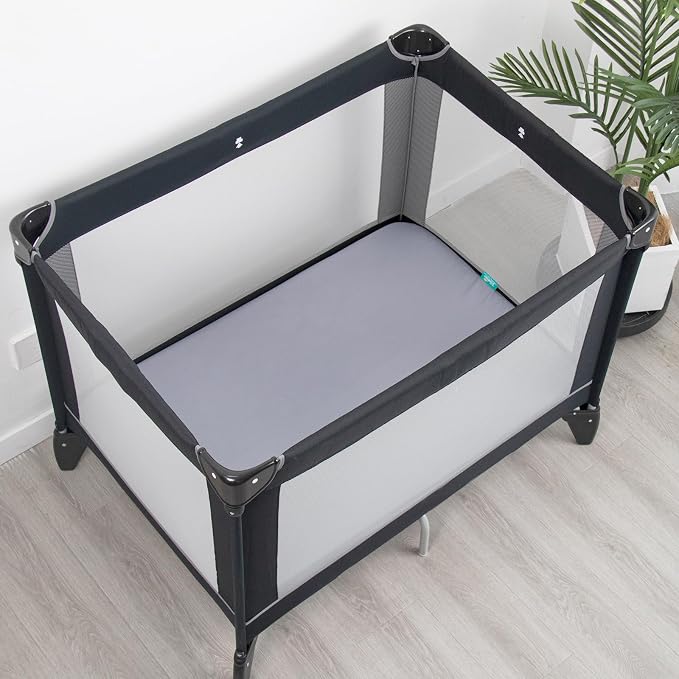 Biloban Pack and Play Sheets Fitted, 2 Pack Pack and Play Sheet Fits - Image 6