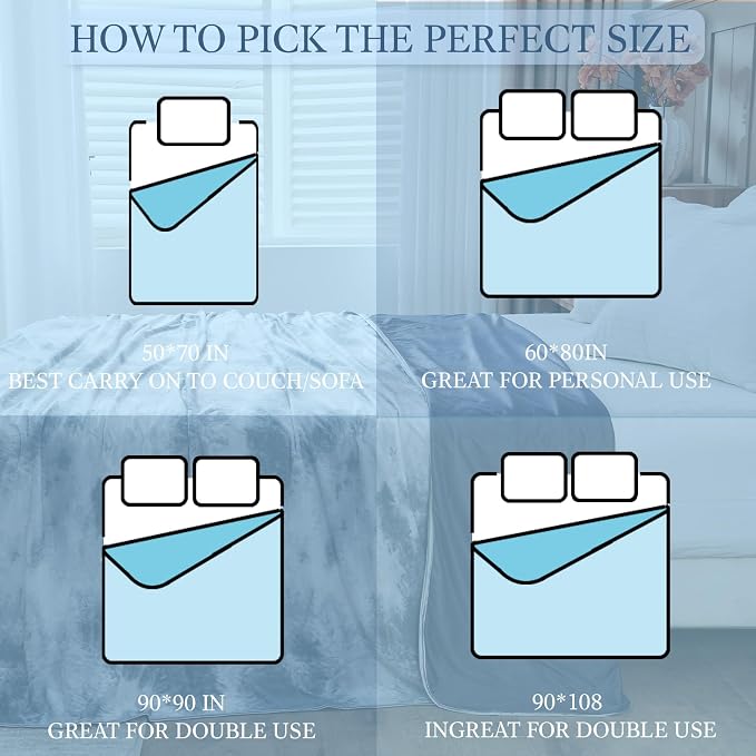 Cooling Blanket Twin Size, Cold Blanket - Image 6