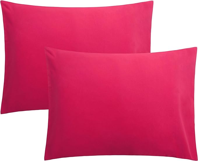 FLXXIE Pillow Cases Standard Size, Soft Microfiber Pillow Covers by FLXXIE