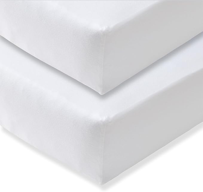 Burt's Bees Baby Essential Organic Cotton Fitted Crib Sheet, Breathable by BurtsBeesBaby