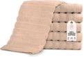 Classic Turkish Towels CTT Luxurious 100% Turkish Cotton Washcloths 6 Pack by ClassicTurkishTowels