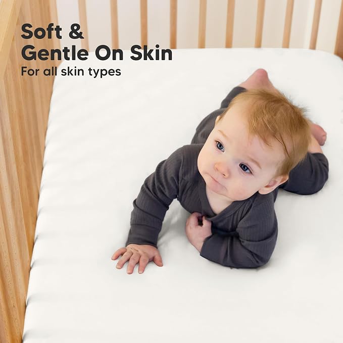 KeaBabies 2-Pack Organic Crib Sheets - Image 4
