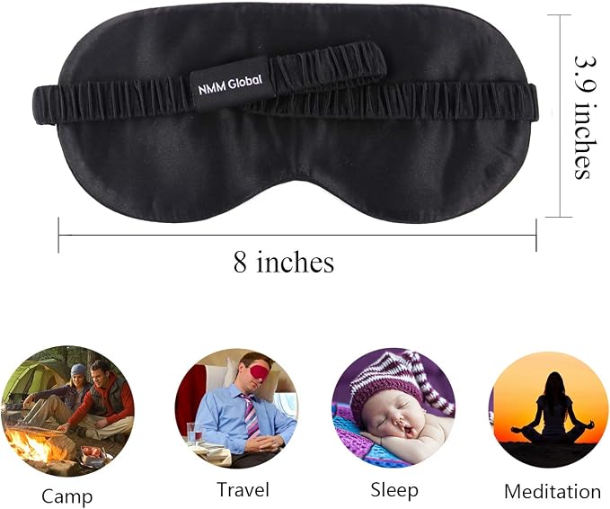 Mulberry Natural Silk Sleep Mask - Image 7