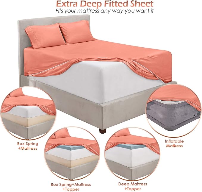 Hearth & Harbor Extra Deep Pocket King Size Sets - Image 6