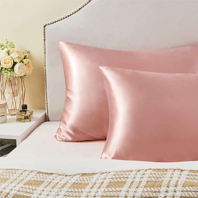 BEDELITE Satin Pillowcase for Hair and Skin, Super Soft and Cooling Similar to - Image 7
