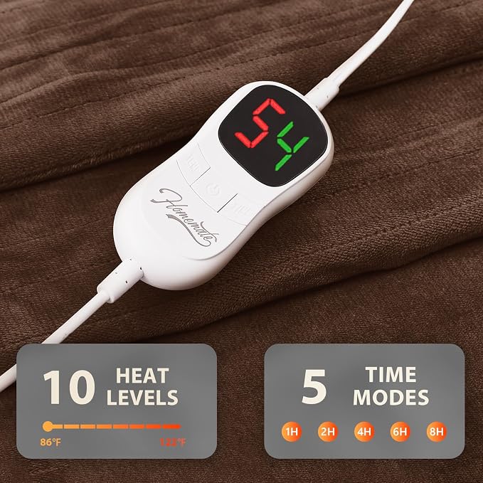 Homemate Electric Heated Blanket Twin Size - Image 4